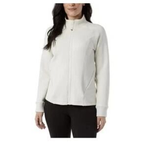 32 Degrees Heat Women's Full Zip Active Tech Jacket, Tan XL